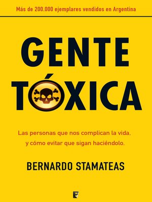 cover image of Gente tóxica